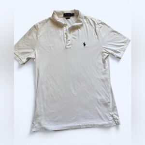 Men’s Polo by Ralph Lauren Men's Classic White Polo Shirt Size Small